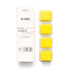 HIMI - Recarga Gouache 4 unidades 30g Lemon Yellow