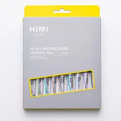 HIMI - Set Tubos de Acuarela 12 ml 18 Colores
