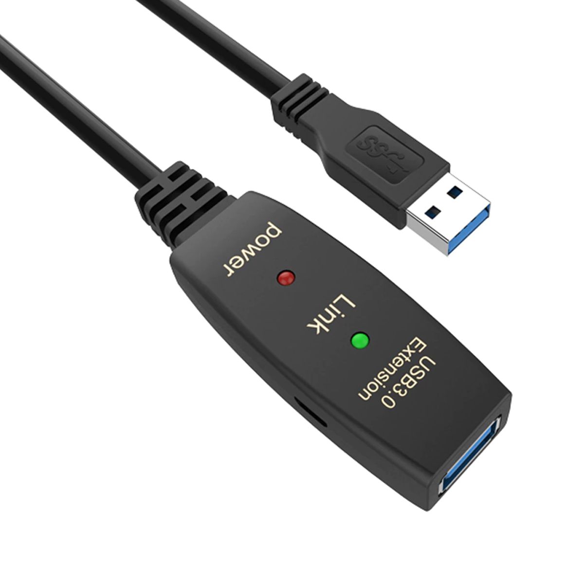 GENERICO - CABLE ACTIVO USB 3.0 A-A 15 METROS M/H