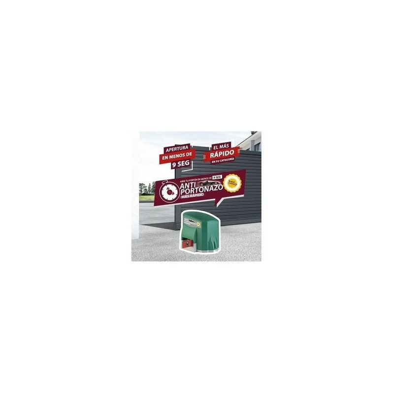 VELOTI - Kit Motor Speed 700 Anti Portonazo 2 Controles Verde