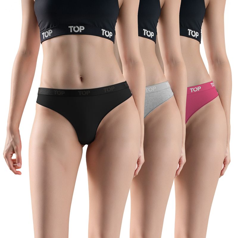 TOP - Colaless Algodón con Elástico Pack 3 C5 Top