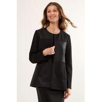 Tapado Abierto Mujer Negro Magriffe