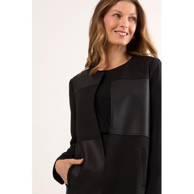 Imagen 2 del producto Tapado Abierto Mujer Negro Magriffe