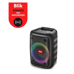 BLIK - PARLANTE PORTATIL BLUETOOTH + MICROFONO VOICE TWS NEGRO