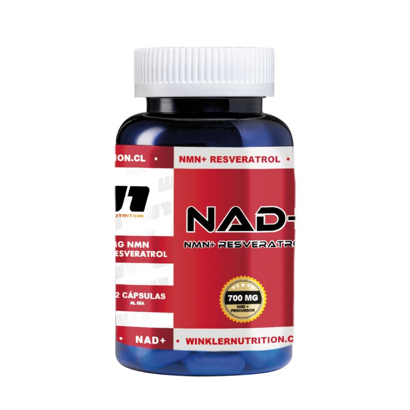 WINKLER NUTRITION - Nad+ Nmn + Resveratrol 60 Cápsulas