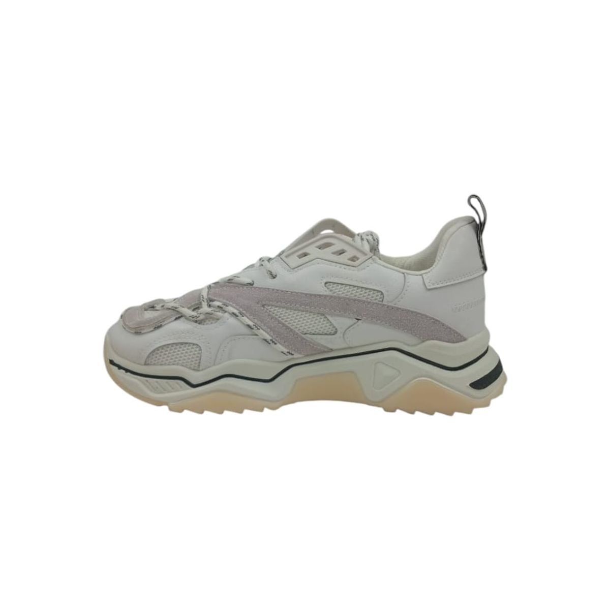 HERIEL - Zapatilla Blanca Plataforma Mujer