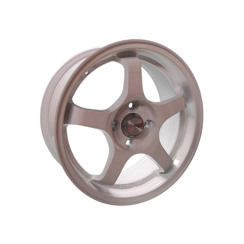 GENERICO - Juego de Llantas 15x65 4x100 Et38 champion white 512
