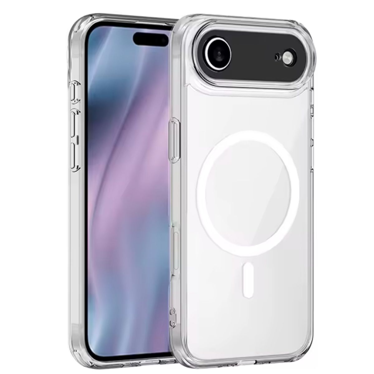 GENERICO - Carcasa Transparente Magnetica Para iPhone 17 Air Magsafe