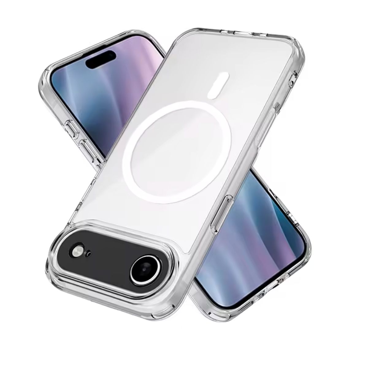 GENERICO - Carcasa Transparente Magnetica Para iPhone 17 Air Magsafe