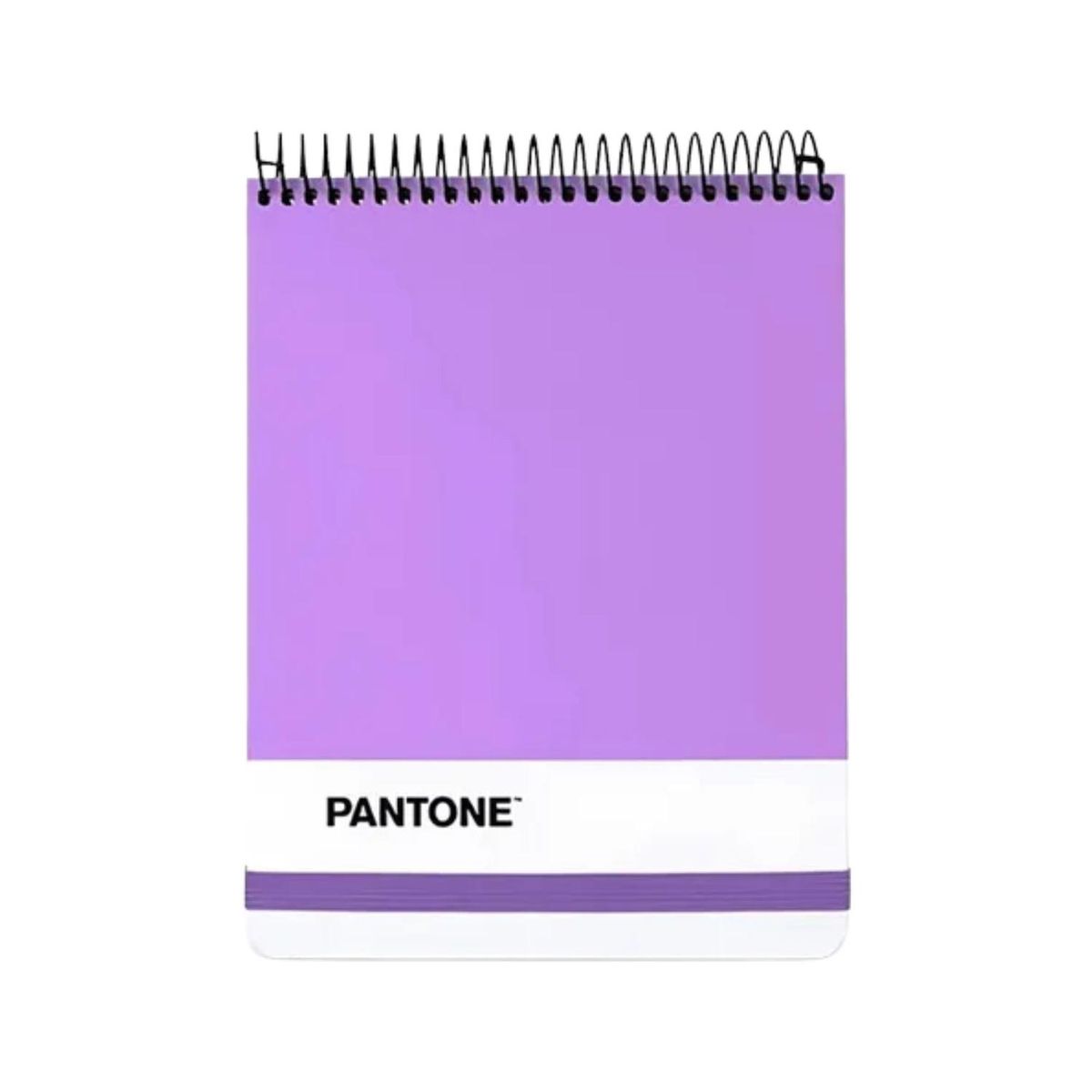 GENERICO - Croquera Pantone Carta Cierre Con Elástico 100 Hojas 80gm2 - Lila