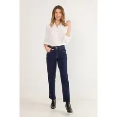 MA GRIFFE - Jeans Mujer Azul Magriffe