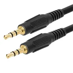 GENERICO - CABLE DE AUDIO PLUG 3.5MM 1,5 METROS M/M