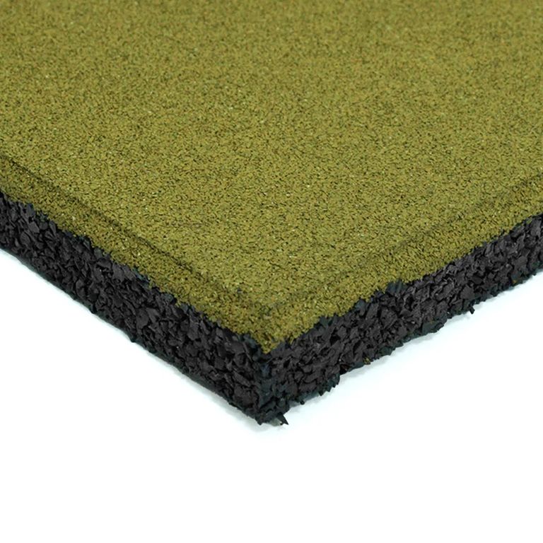 Pastelon de Caucho 50 x 50 x 2,5cm Color Ocre