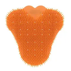 GENERICO - 10 Tapetes Urinarios Anti-Salpicaduras Amarillo Naranja Mango