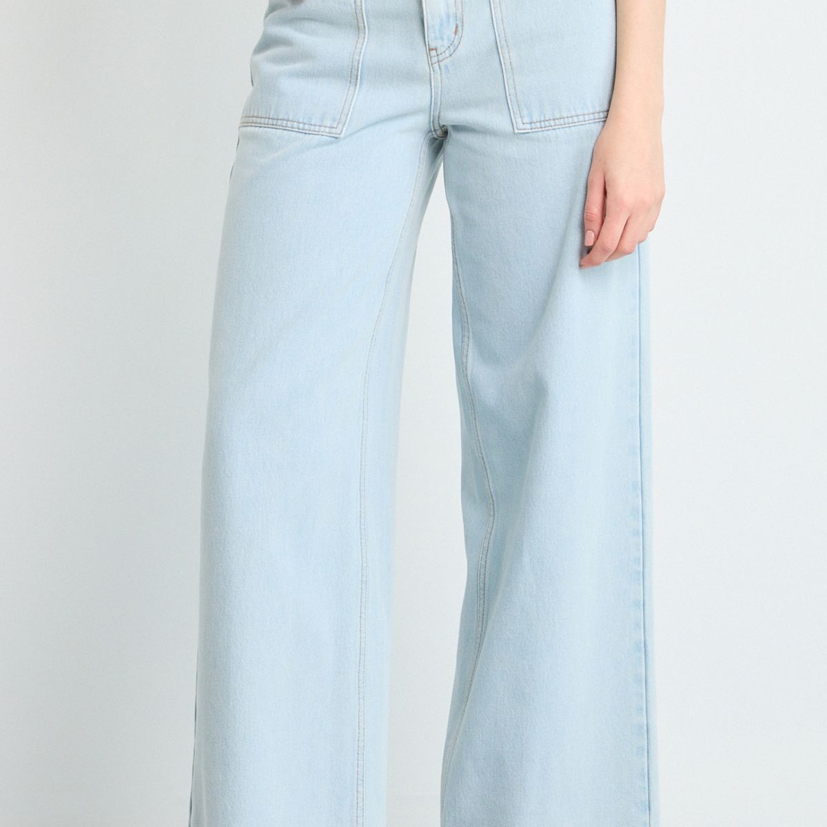 IO - Jeans Mujer Celeste IO