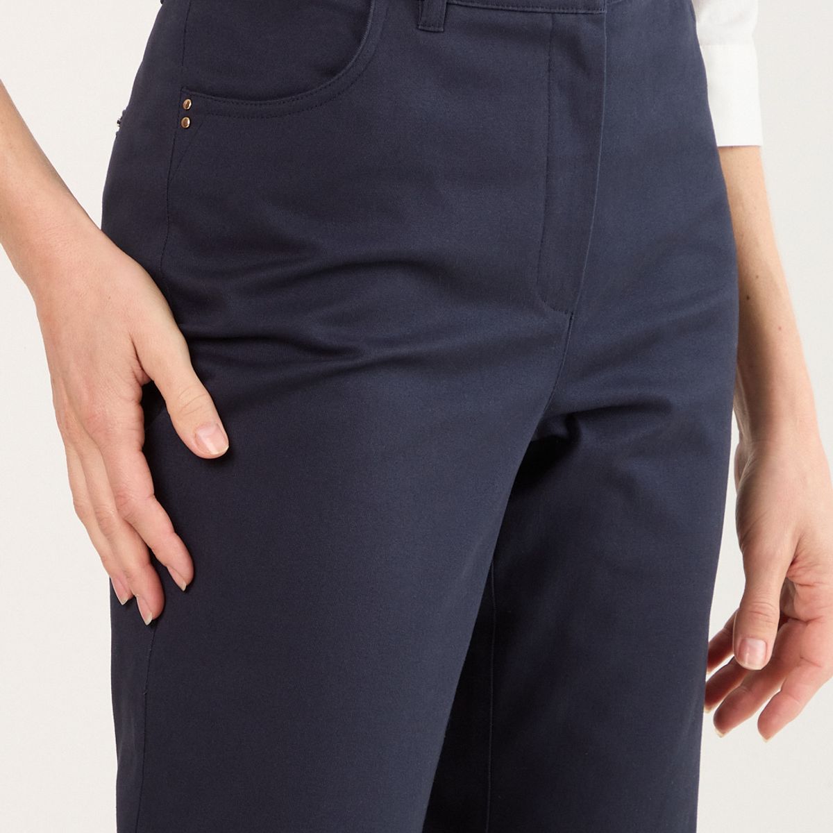 MA GRIFFE - Pantalon Mujer Azul Magriffe