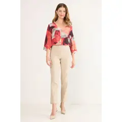 MA GRIFFE - Calza Mujer Beige Magriffe