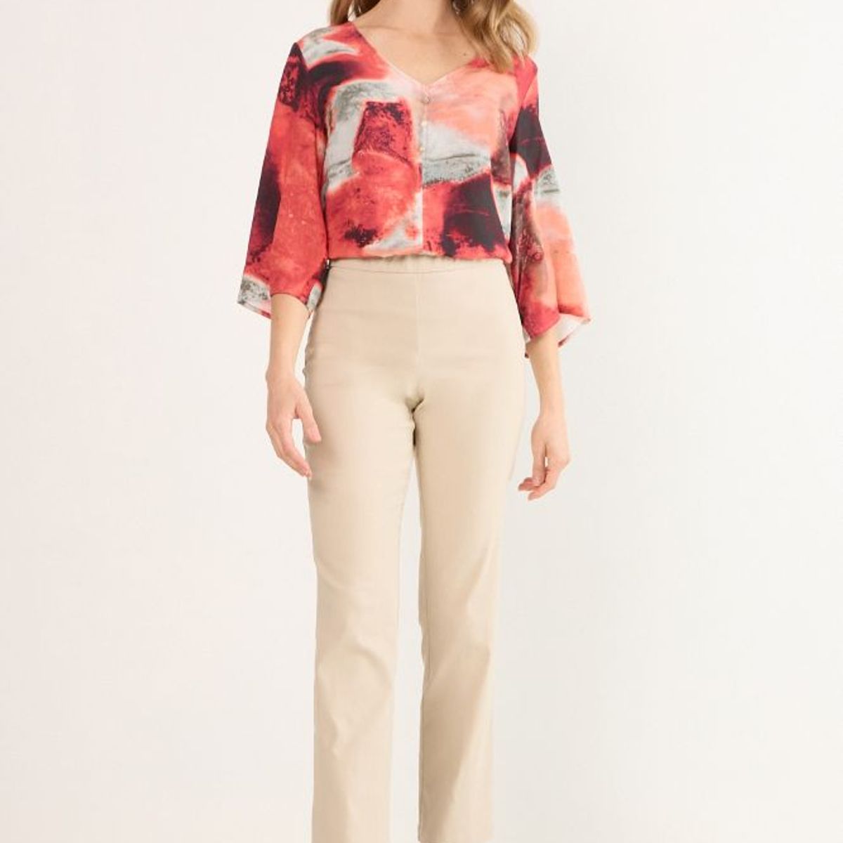 MA GRIFFE - Calza Mujer Beige Magriffe