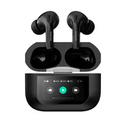 AIWA - Audífonos Inalámbricos In Ear Pantalla Táctil Aw-Twsgpro Negro