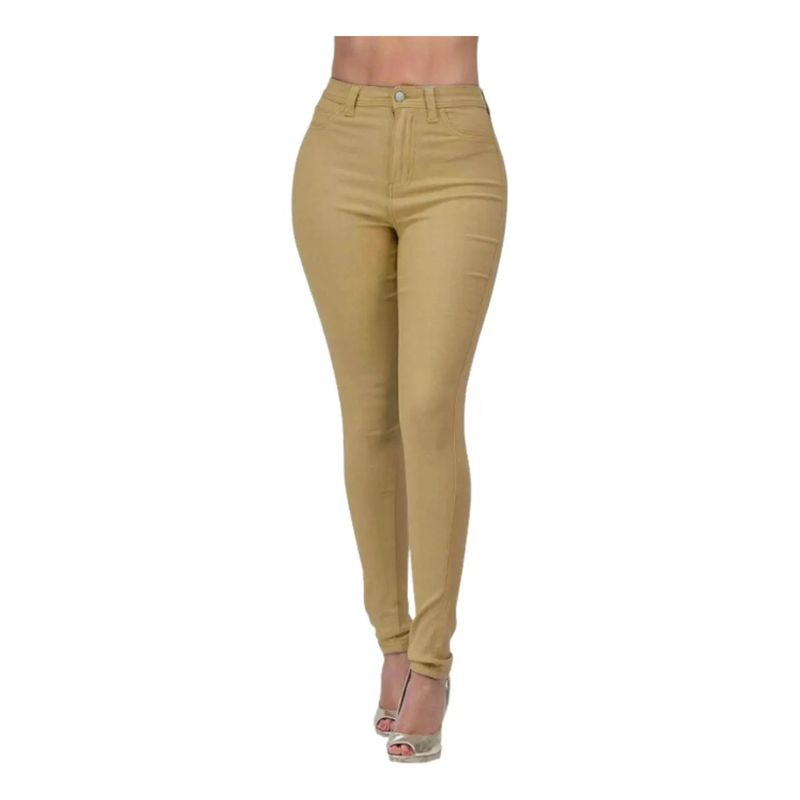 MPROPIA - Leggins Tela Jeans Pantalon Elasticado Calza Lindo Calce. 48