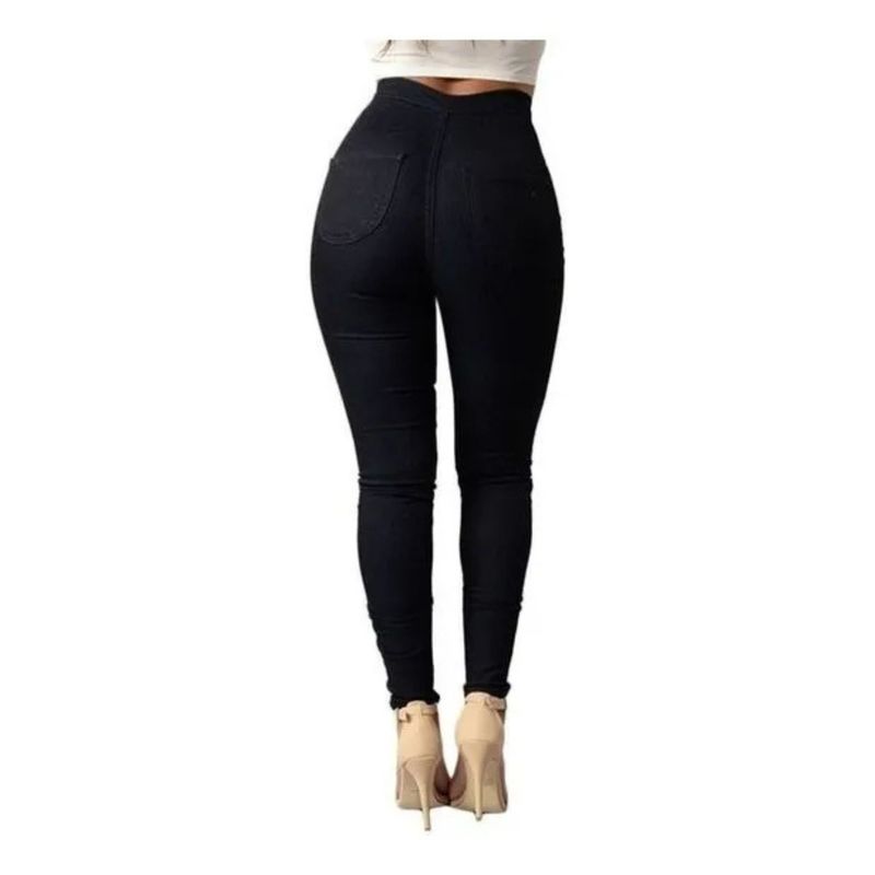 MPROPIA - Leggins Tela Jeans Pantalon Elasticado Calza Lindo Calce. 48