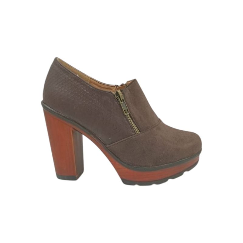 HERIEL - Zapato Café Taco Mujer