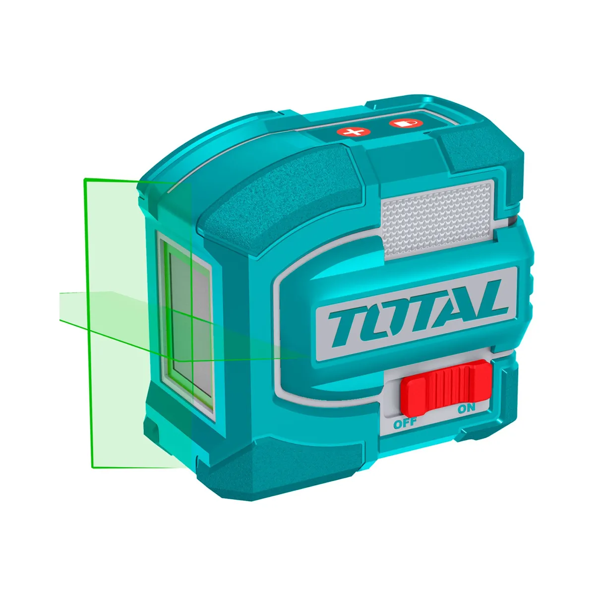 TOTAL TOOLS - Kit Nivel Láser Verde Autonivelante 35 m con Medidor de Distancia 70 m Total