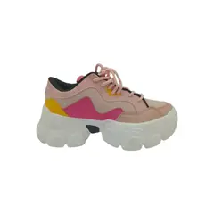 HERIEL - Zapatilla Rosa Plataforma