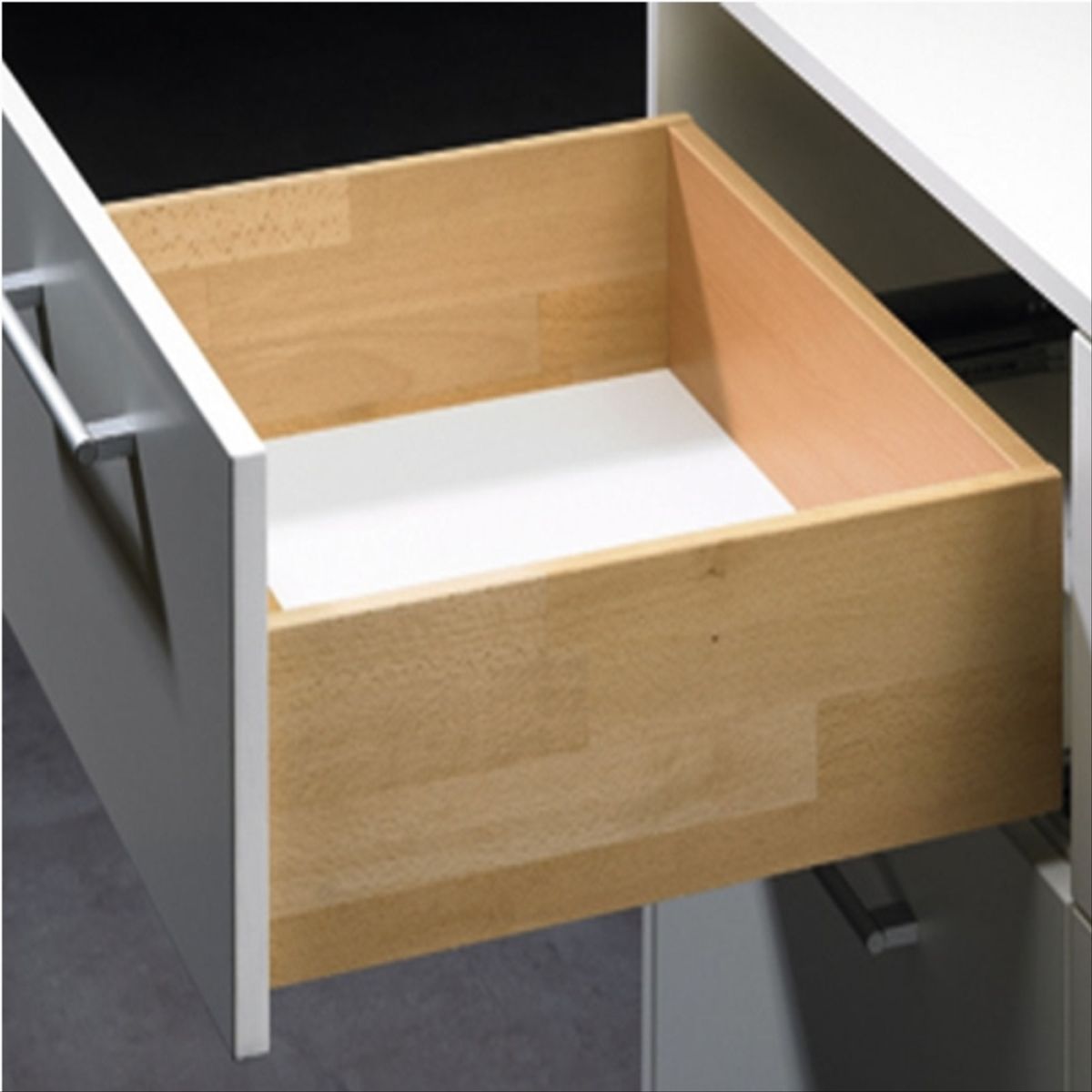 HETTICH - Corredera oculta silent system extracción total 400 mm quadro v6