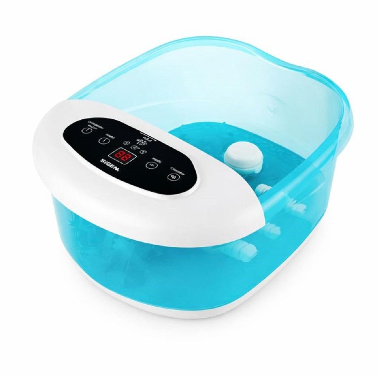 SIEGEN - Masajeador de Pies Siegen SG-1851 con Hidromasaje - Blanco