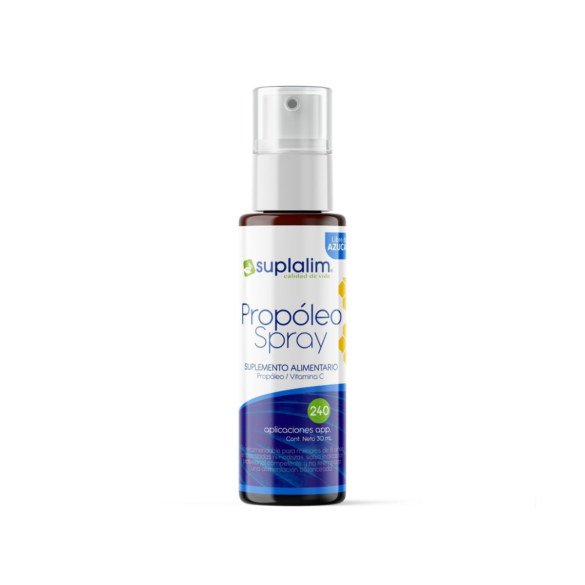 SUPLALIM - Propóleo Spray 30 ml – Bienestar Diario con Propóleo y Mentol