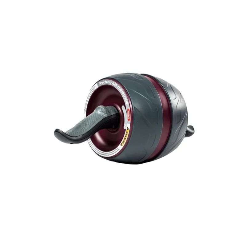 GENERICO - Rueda Abdominal Grande Roller Mango Ergonomico + Goma Eva