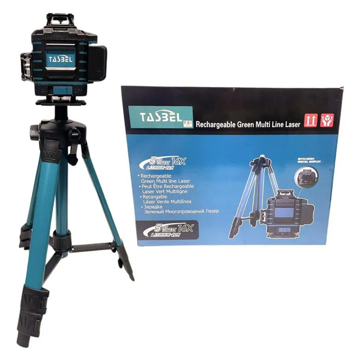 GENERICO - Nivel Laser De 16 Líneas Con Trípode Tasbel Mod 98
