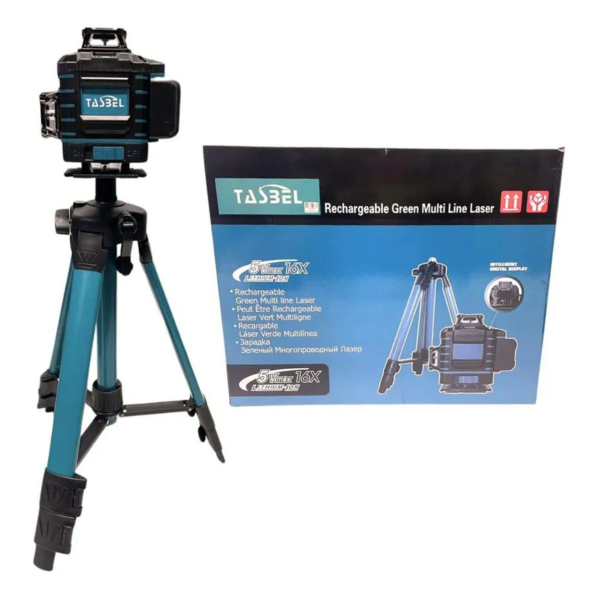 GENERICO - Nivel Laser De 16 Líneas Con Trípode Tasbel Mod 98