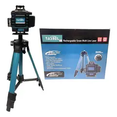 GENERICO - Nivel Laser De 16 Líneas Con Trípode Tasbel Mod 98