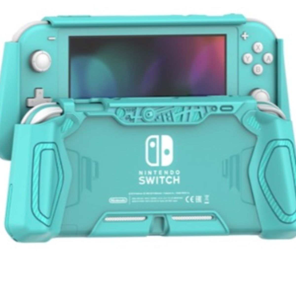 ATLAS - Carcasa Protectora Nintendo Switch Lite Celeste