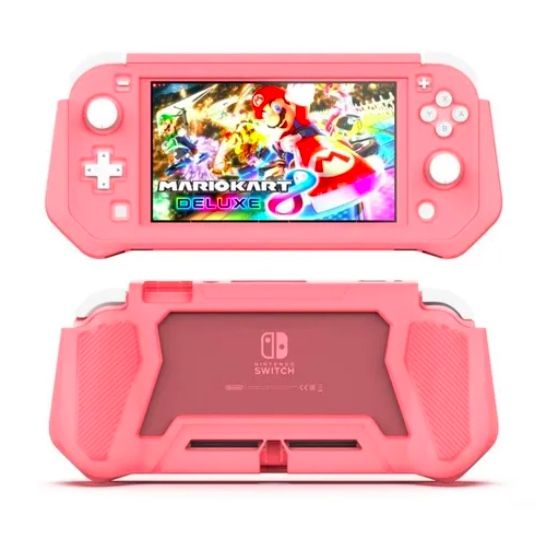 ATLAS Carcasa Protectora Nintendo Switch Lite Rosa