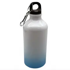 TODOK - Pack De 10 Botellas Aluminio Insumo/subli 600ml Degradada Azul