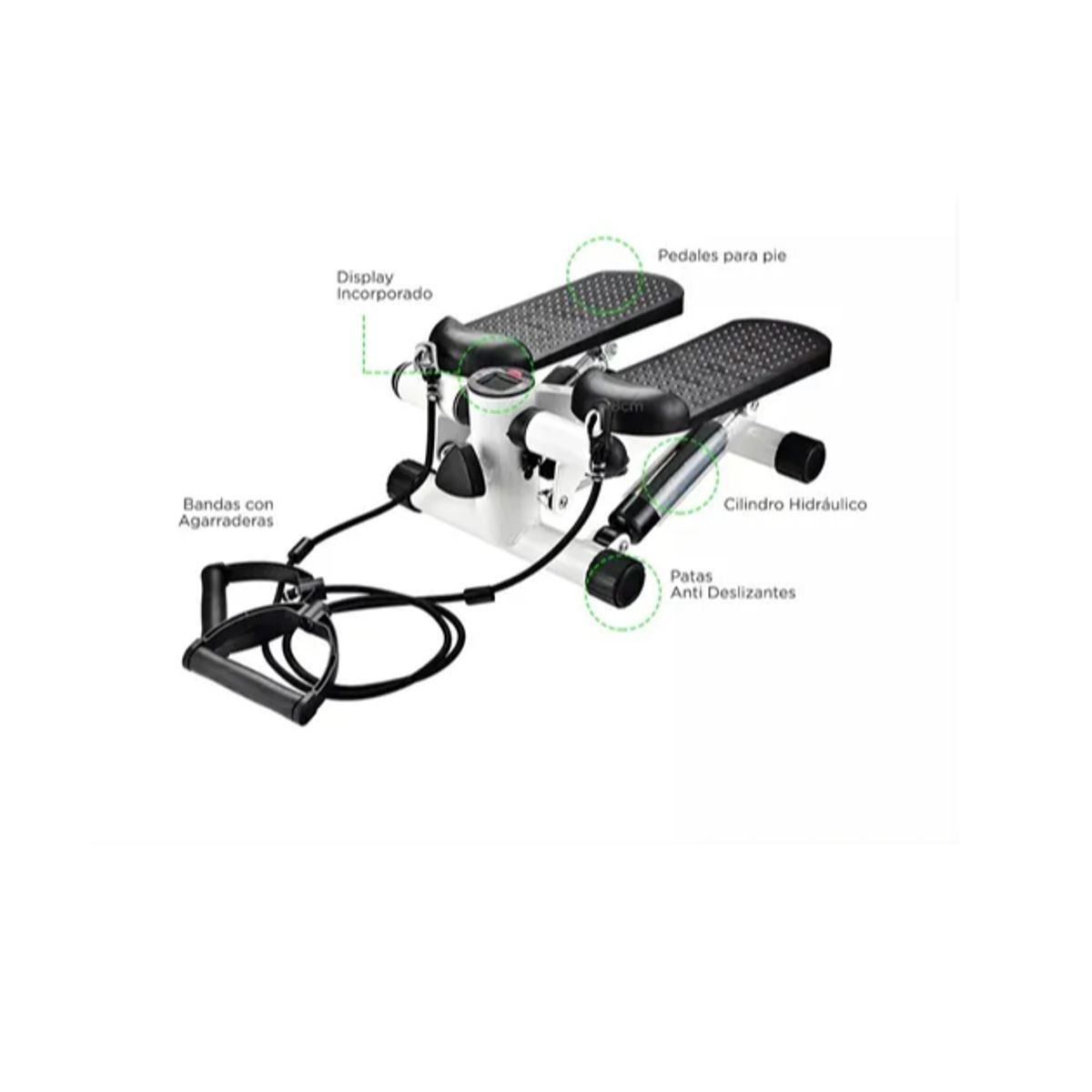 GENERICO - Maquina Escaladora Stepper Ejercicio Banda De Resistencia