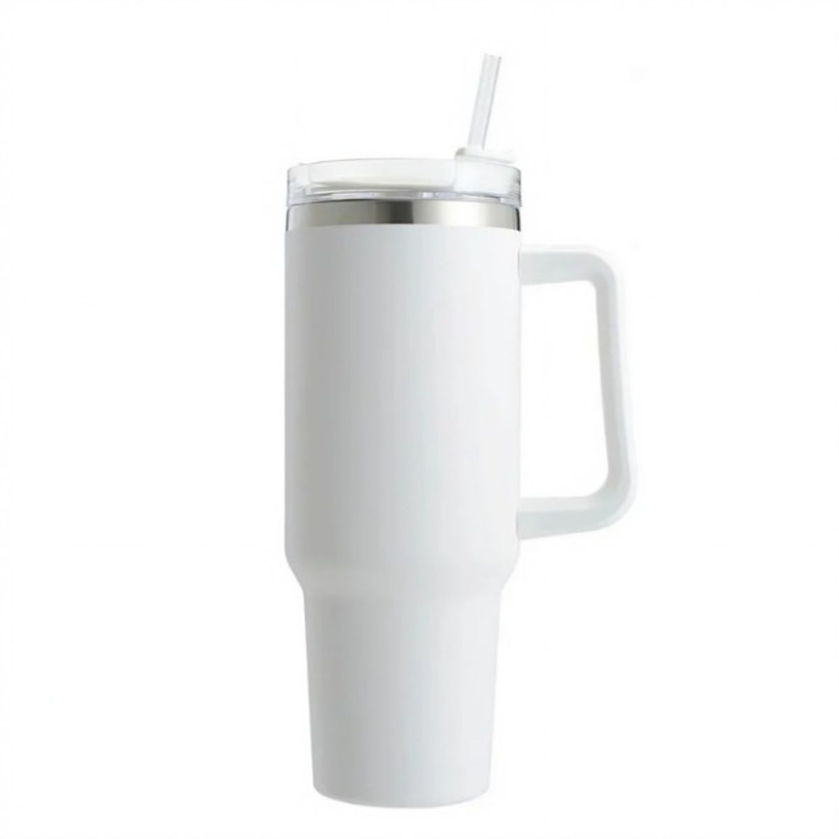 TODOK - Vaso Térmico Tumbler 900ml Inoxidable Frio Y Calor Blanco