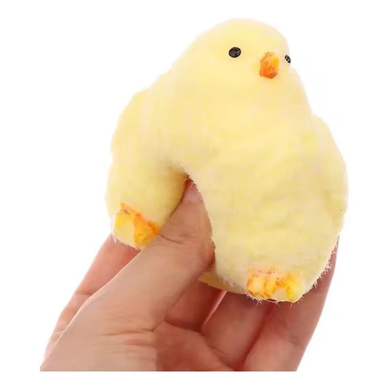GENERICO - Squishy Pollito Esponjoso Y Peludito Ultrasuave