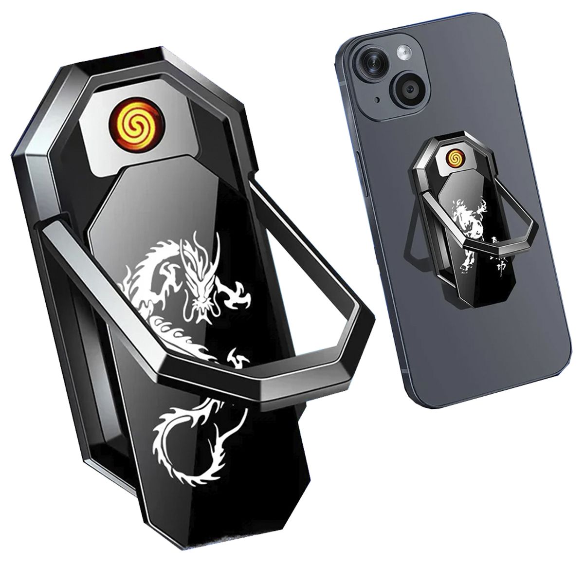 GENERICO - Encendedor Recargable Usb Soporte De Telf