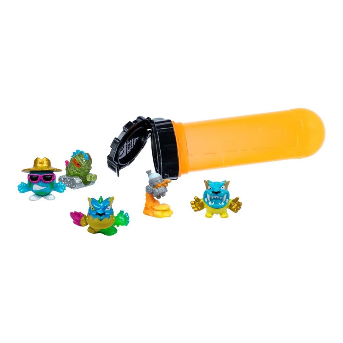 IMEXPORTA - MrBeast Lab Swarms Tubo Ensayo 5 Micro Bestias S2 Atomic