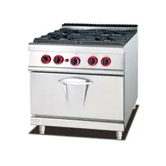 VOLTER - Cocina 4 Platos Gas Con Horno Linea 700