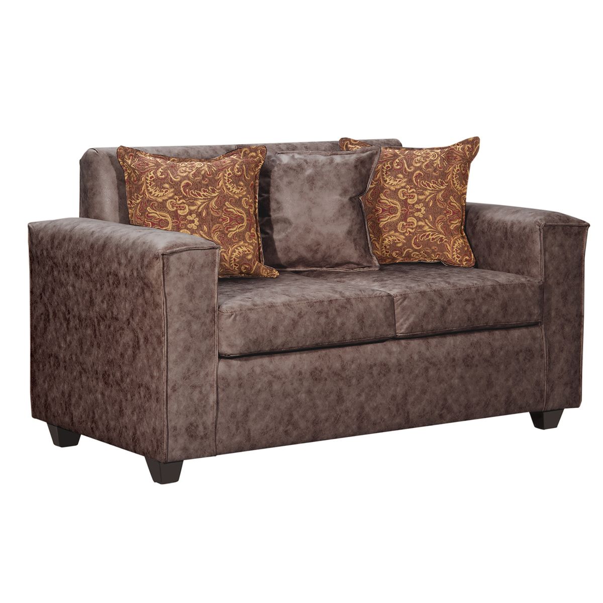 BLACK FACTORY - Sofa 3 Cuerpos Ezeiza Chocolate