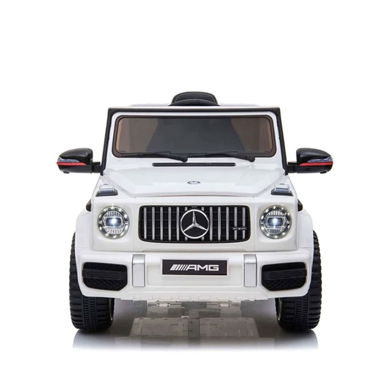 KIDSCOOL - Auto A BaterÍa Jeep G63 Con Licencia Mercedes 12V Blanco Kidscool