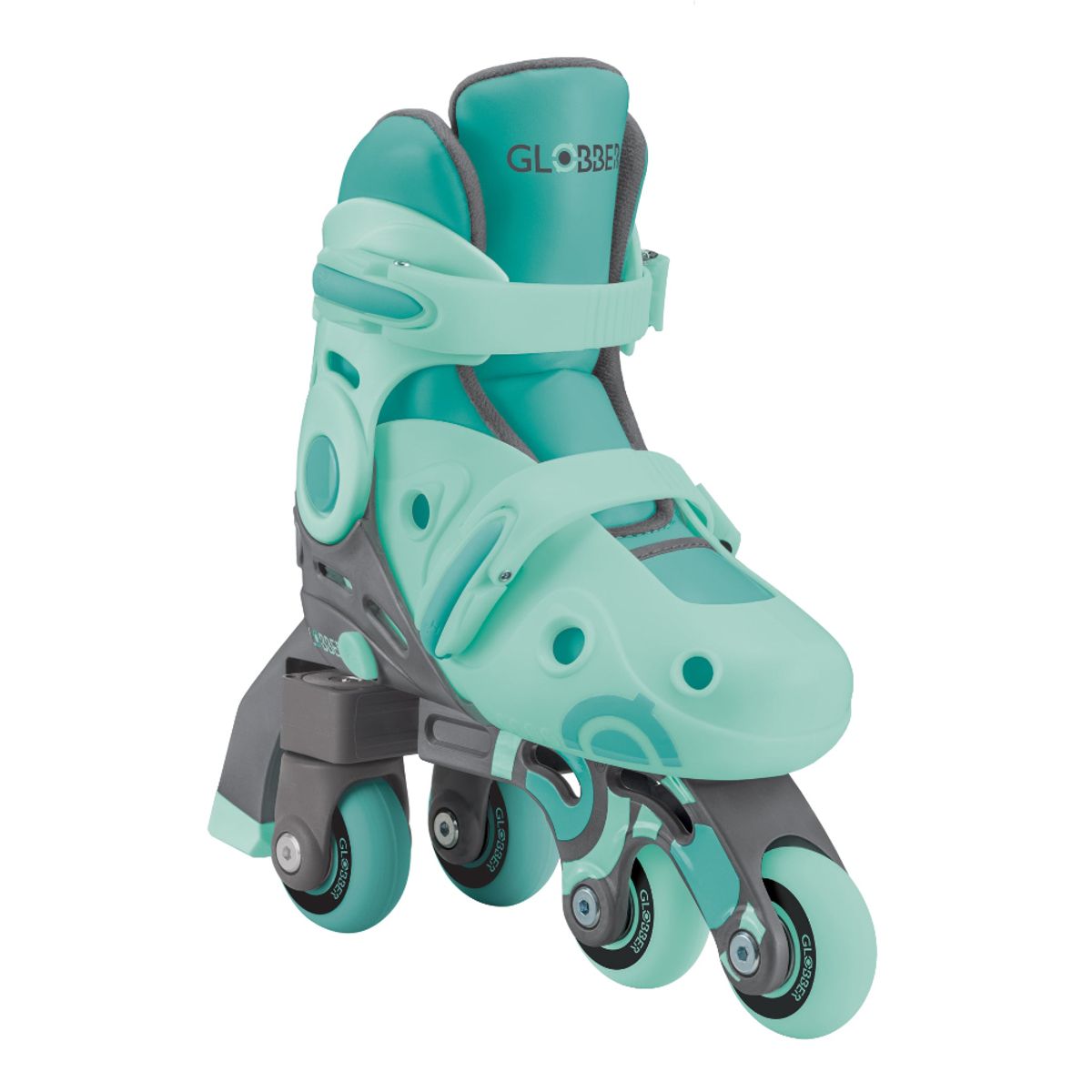 GLOBBER - Patines en Línea Infantiles 2 en 1 Globber Verde