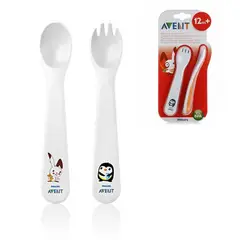 GENERICO - Cubiertos cuchara tenedor 12+