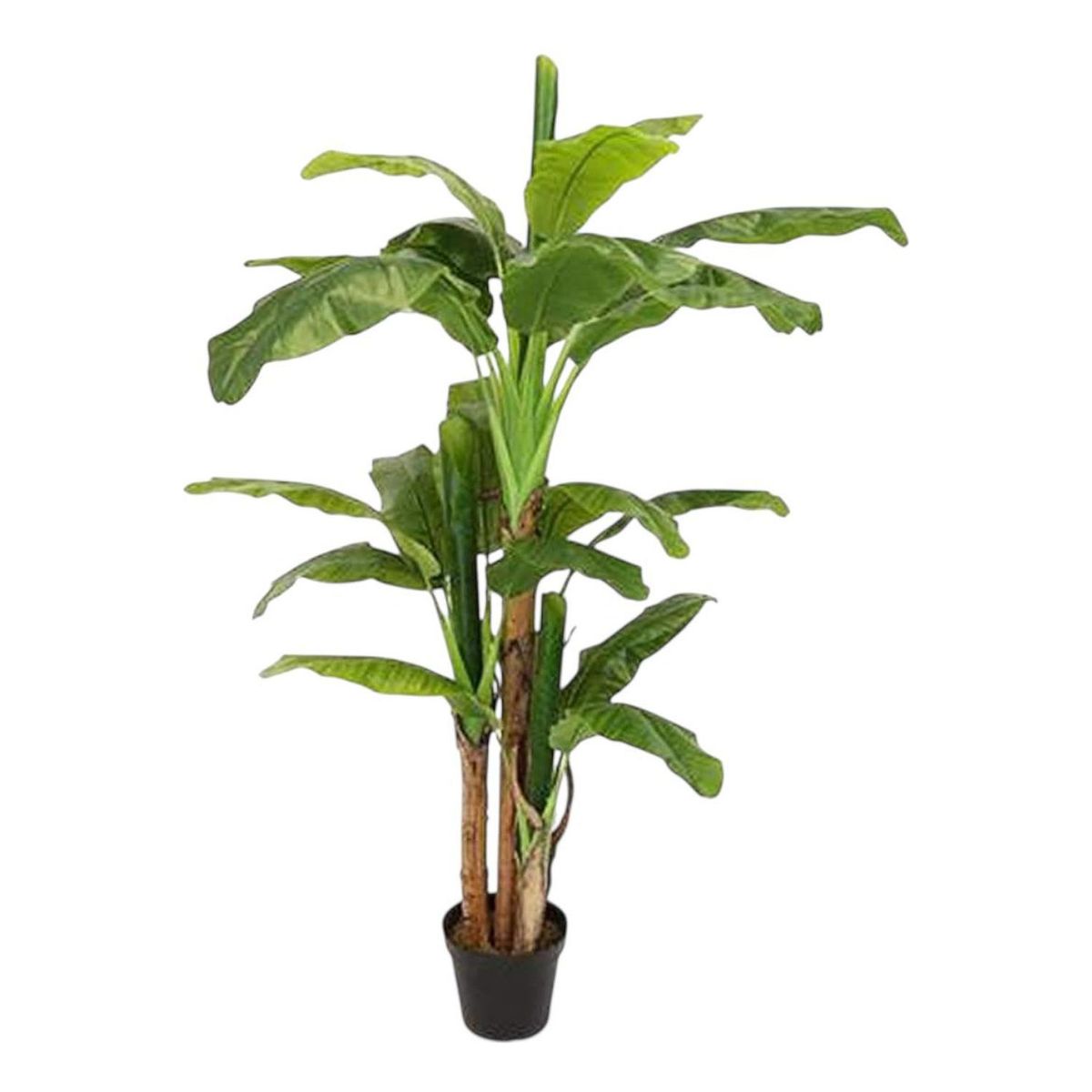 ARBUSTO REAL - Planta Artificial Banano 230 Cm Verde