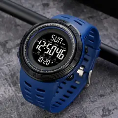 SKMEI - Reloj 1251 Deportivo Luz Alarma Cronometro Resistente Agua